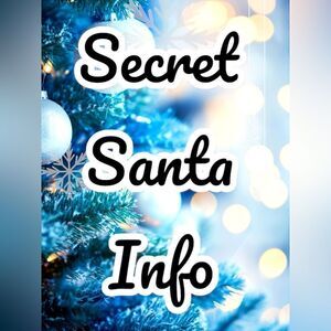 Secret Santa Info - Win Pandora & More